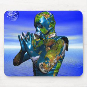 World Pollution Mousepad