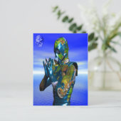 World Pollution Postkarte (Stehend Vorderseite)