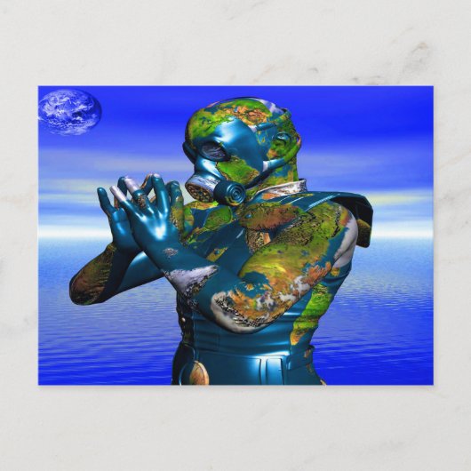 World Pollution Postkarte (Vorderseite)