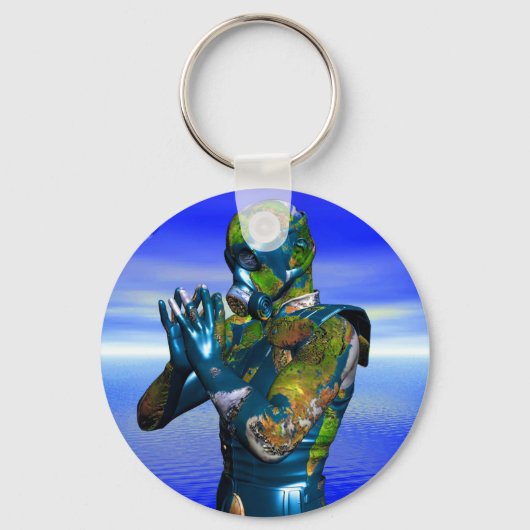 World Pollution Schlüsselanhänger (Vorderseite)