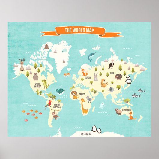 World Poster World Map Wall dekkids (Vorne)