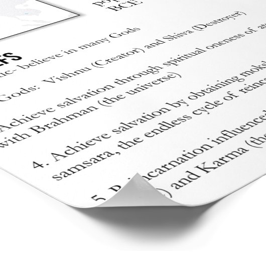 World Religions Poster (Ecke)