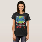 World Revolves Around My Bengal Cat Nature Cat T-Shirt (Vorne ganz)