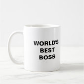 World’s best boss kaffeetasse (Links)