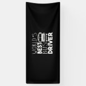 World’s Best Bus Driver Banner (Vertikal)