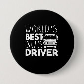 World’s Best Bus Driver Button (Vorderseite)
