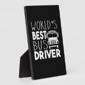 World’s Best Bus Driver Fotoplatte (Seite)
