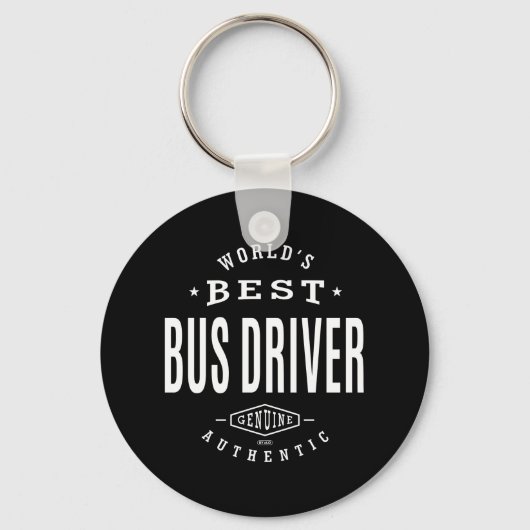 World’s Best Bus Driver Schlüsselanhänger (Vorderseite)