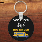 World’s Best Bus Driver Schlüsselanhänger (Vorderseite)