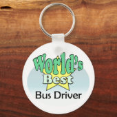 World’s Best Bus Driver Schlüsselanhänger (Vorderseite)