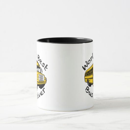 World’s Best Bus Driver Tasse (Zentrum)