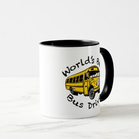 World’s Best Bus Driver Tasse (VorderseiteRechts)