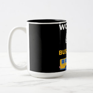 World’s Best Bus Driver Zweifarbige Tasse