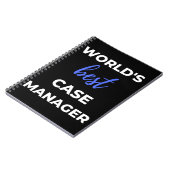 World’s Best Case Manager Notizblock (Linke Seite)