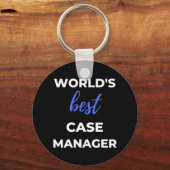 World’s Best Case Manager Schlüsselanhänger (Vorderseite)