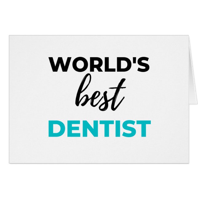 World’s Best Dentist 2 (Vorderseite (Horizontal))