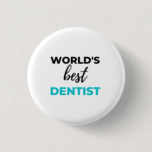 World’s Best Dentist 2 Button (Vorderseite)