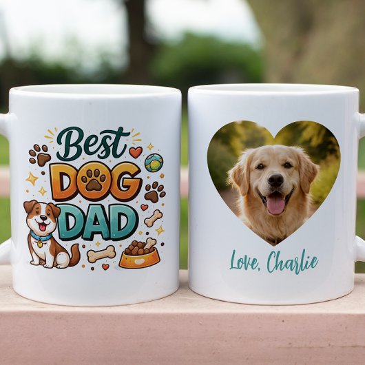 World’s Best Dog Dad | Custom Father’s Day Tasse