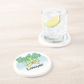 World’s best Lawyer Getränkeuntersetzer (Seite)