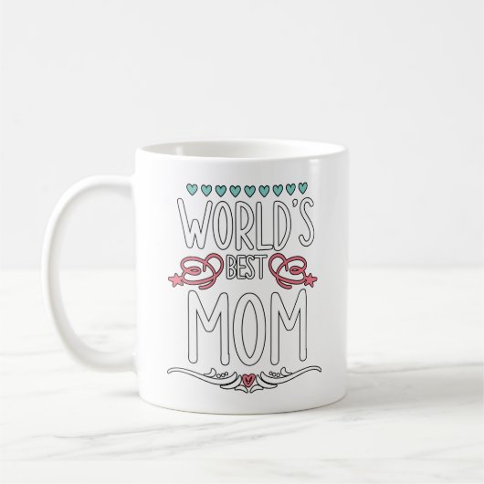 World’s Best Mom Kaffeetasse (Links)