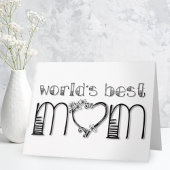 World’s Best Mom Karte