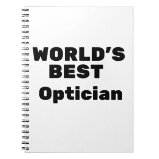 World’s Best Optician Notizblock