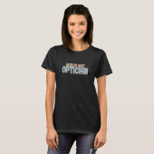 World’s Best Optician T-Shirt (Vorne ganz)