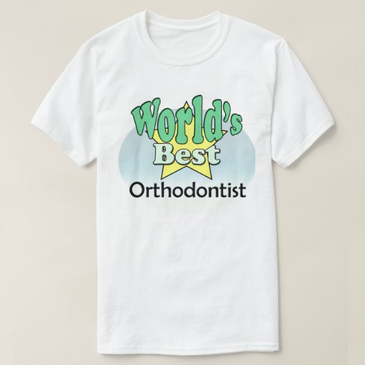 World’s Best Orthodontist T-Shirt (Design vorne)