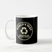 World’s Cardboard Box Breaker Funny Recycling Hero Kaffeetasse (Links)