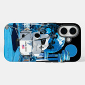 World’s Fair Lunar Module (Night): iPhone 16 Case (Rückseite (Horizontal))