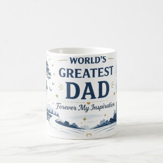 World’s Greatest Dad Tasse – Herzliches Vater's Da