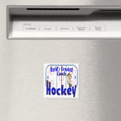 World’s Greatest Hockey Coach Magnet (In Situ (Geschirrspüler))
