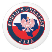 World’s Greatest Jaja Keramikknauf (Vorderseite)