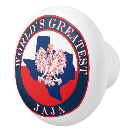World’s Greatest Jaja Keramikknauf (Rechts)