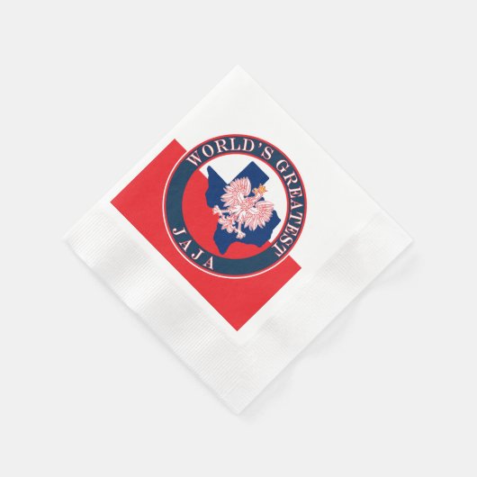 World’s Greatest Jaja Serviette (Ecke)