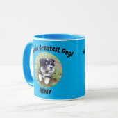World’s Greatest Pet Custom Photo & Name Gift Mug Tasse (Vorderseite Links)