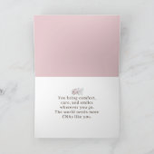 World’s Kindest CNA Floral Christmas Dankeskarte (Innenseite)