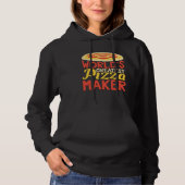 World s largest pizza baker hoodie (Vorderseite)