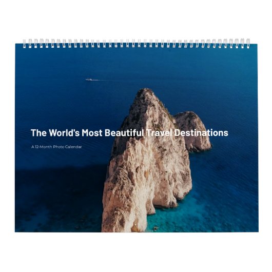 World’s Most Beautiful Scenic Travel Destinations Kalender (Titelbild)