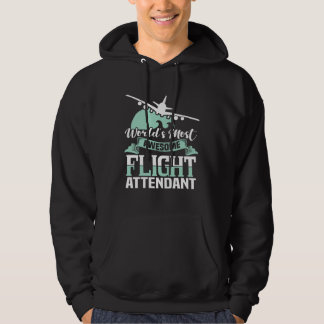 World s most fantastic flight attendant  stewardes hoodie