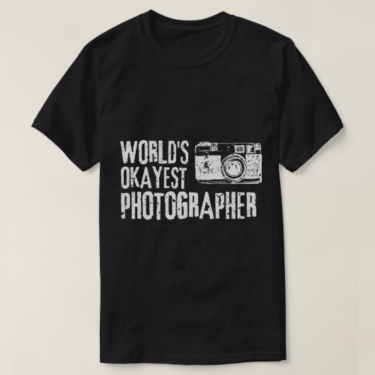 World_s Okest Fotograf T-Shirt (Design vorne)