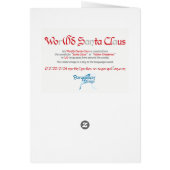 World Santa Claus Card (Hinten)