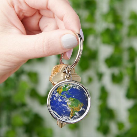 World Schlüsselanhänger (Hand)