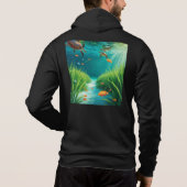 World Sea grass Day Hoodie (Rückseite)