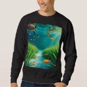 World Sea grass Day Sweatshirt (Vorderseite)
