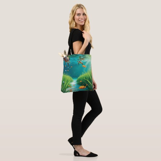 World Sea grass Day Tasche (Am Model)