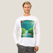 World Sea grass Day Tri-Blend Shirt (Vorderseite komplett)