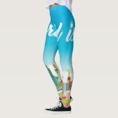 World Sehenswürdigkeiten: Reisen Vintages Set Leggings (Links)