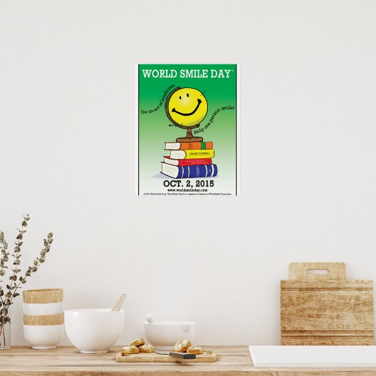 World Smile Day® 2015 Poster (Küche)