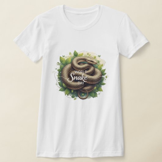 World Snake Day T-Shirt Design | Snake Conservatio (Ablage )